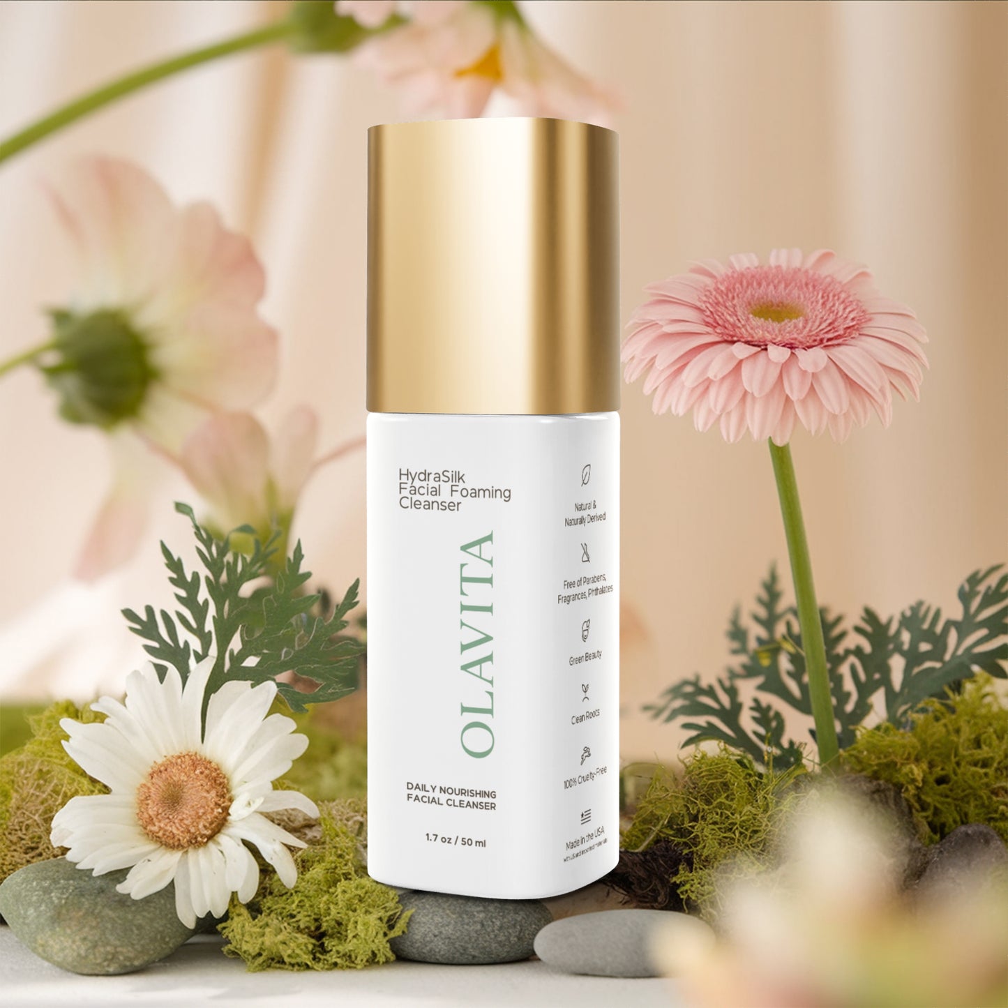 HydraSilk: Oil Foaming Cleanser