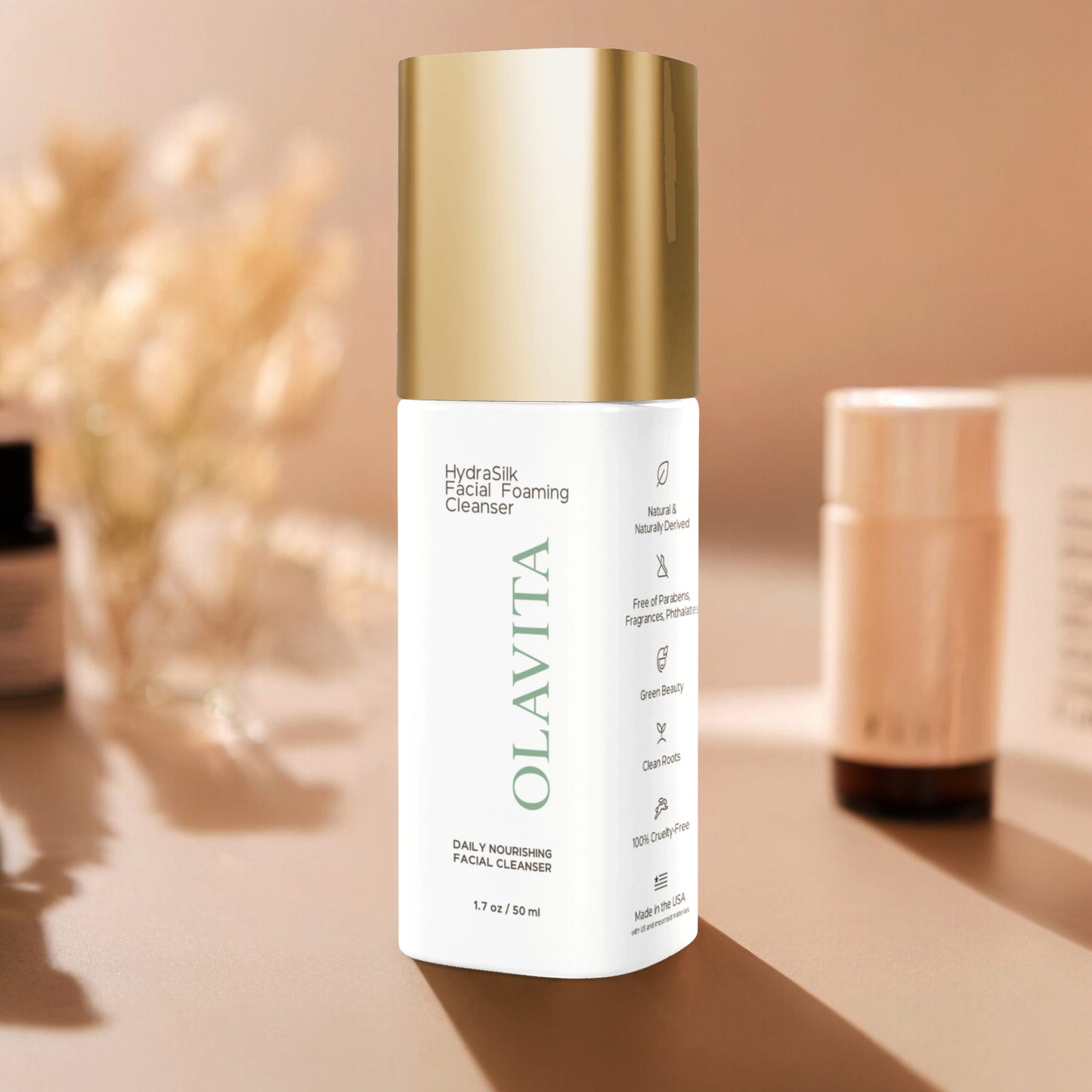 HydraSilk: Oil Foaming Cleanser