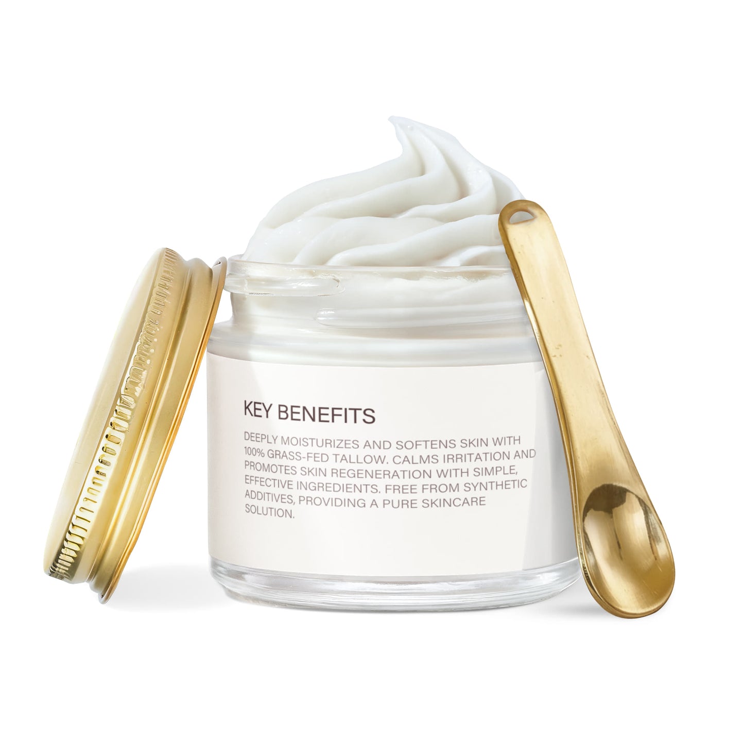 Grass-Fed Tallow Balm with Vanilla Bean